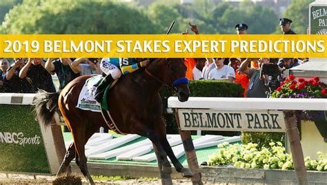 belmont predictions by experts.